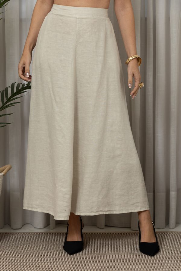 SAIA AMALIA BEGE - Loja Linho Italiano