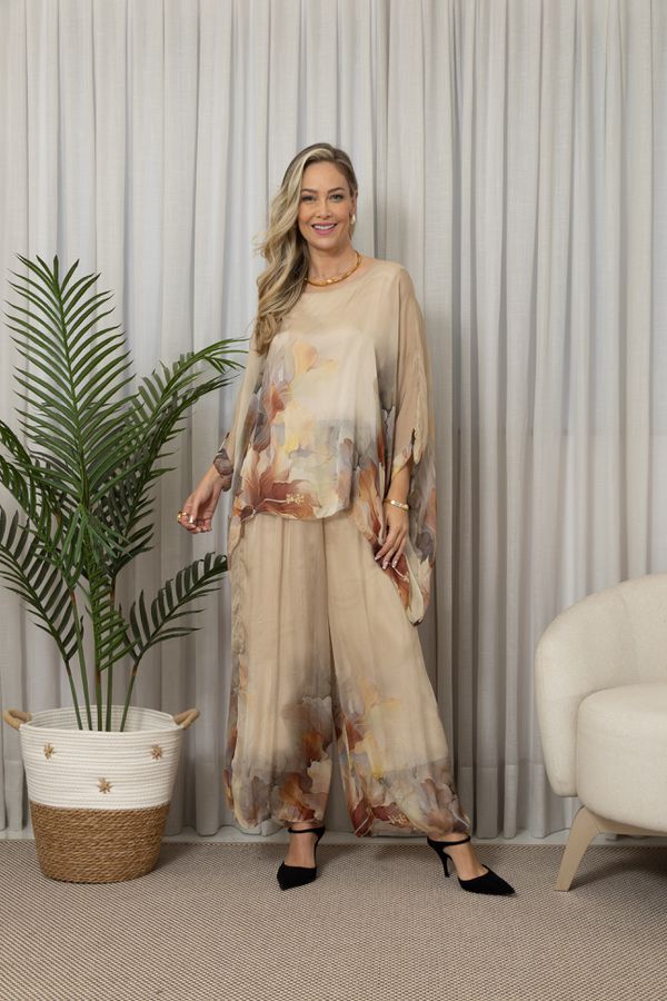 BATA MARINA CJ BEGE - Loja Linho Italiano