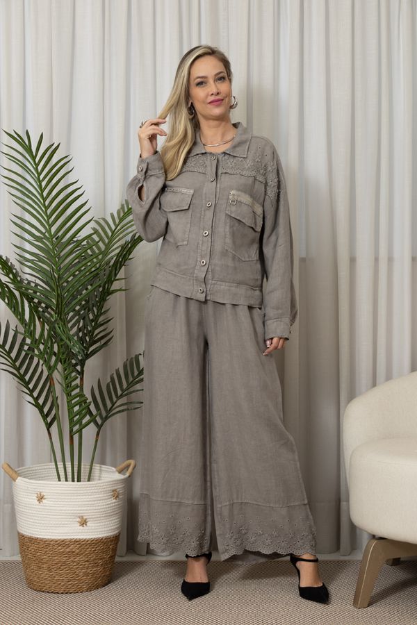 JAQUETA BRENDA CJ FENDI - Loja Linho Italiano