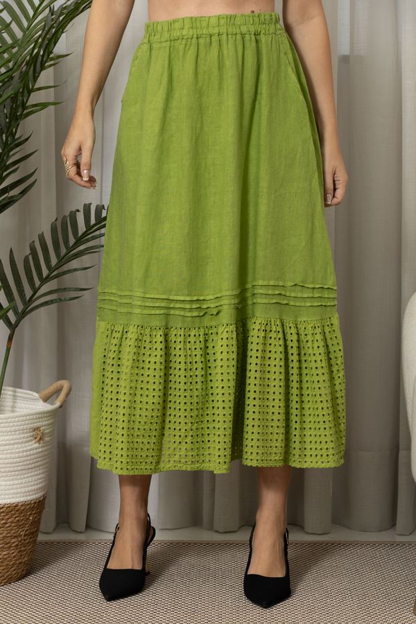 SAIA TAISA CJ PISTACHE - Loja Linho Italiano