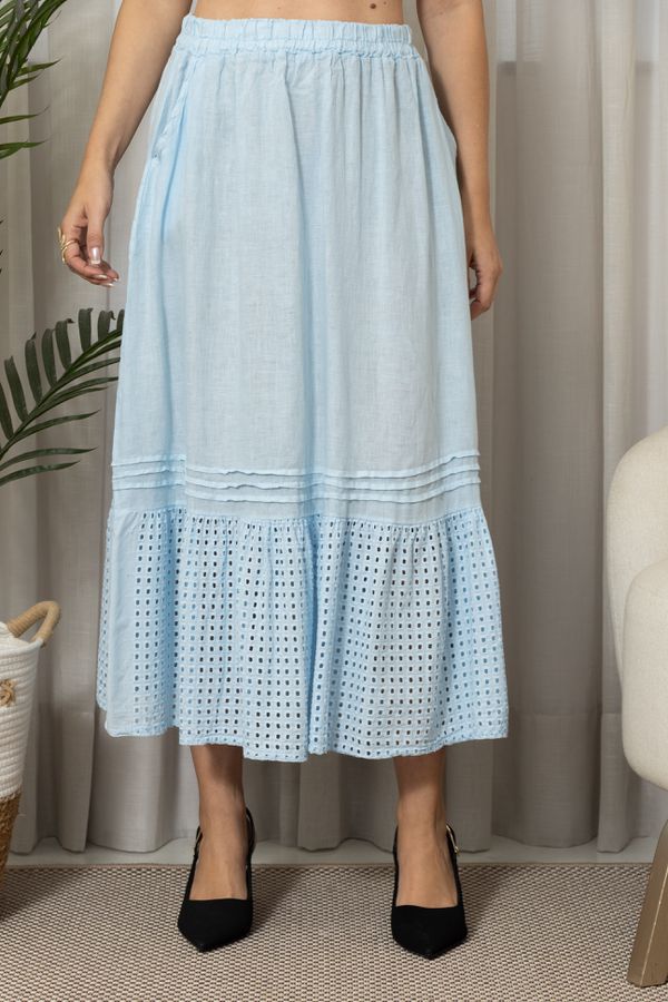 SAIA TAISA CJ AZUL BEBE - Loja Linho Italiano