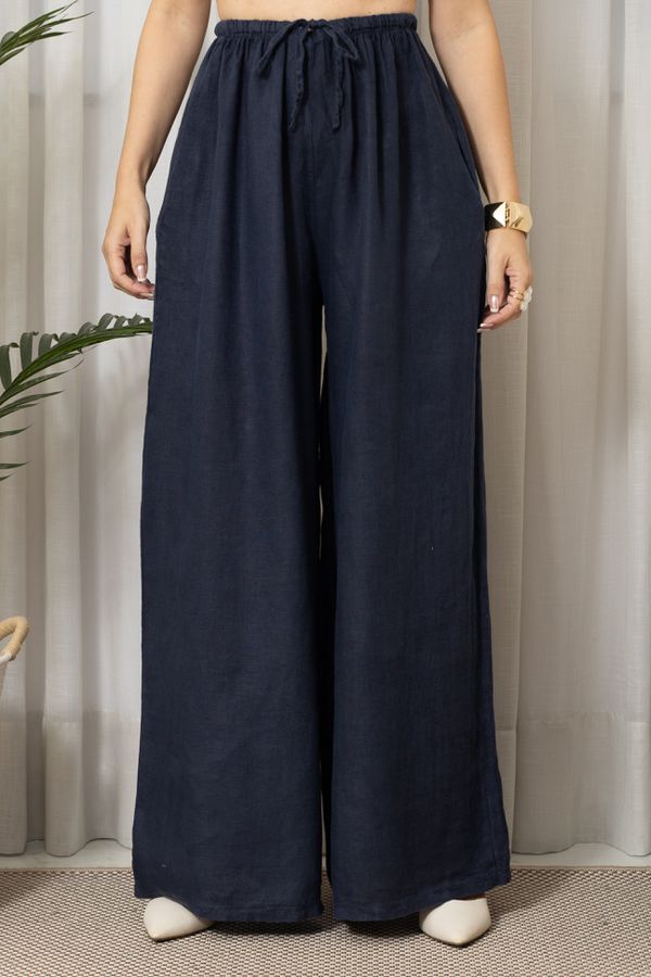 CALÇA MILENA MARINHO - Loja Linho Italiano