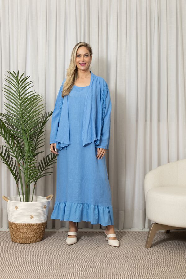 CASAQ. LIANDRA CJ HORTENCIA - Loja Linho Italiano