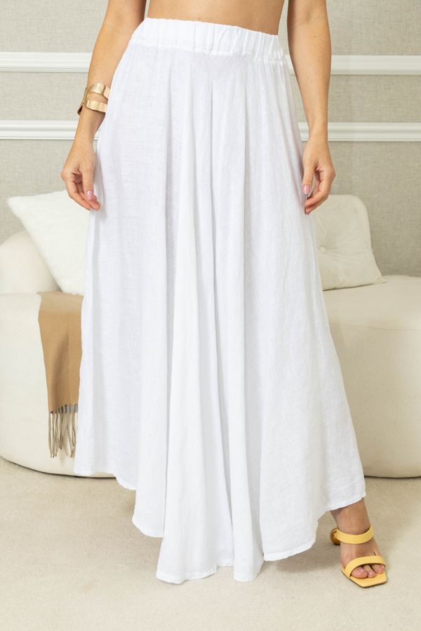 SAIA LETICIA BRANCO - Loja Linho Italiano