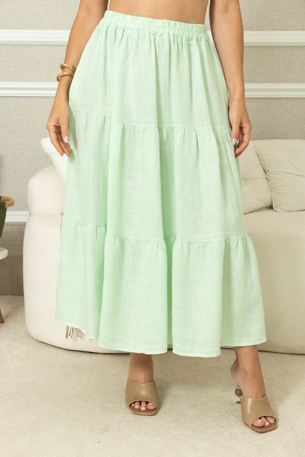 SAIA NIRA CJ VERDE AGUA - Loja Linho Italiano