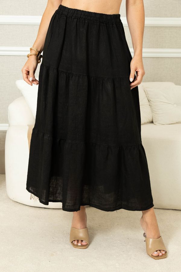 SAIA NIRA CJ PRETO - Loja Linho Italiano