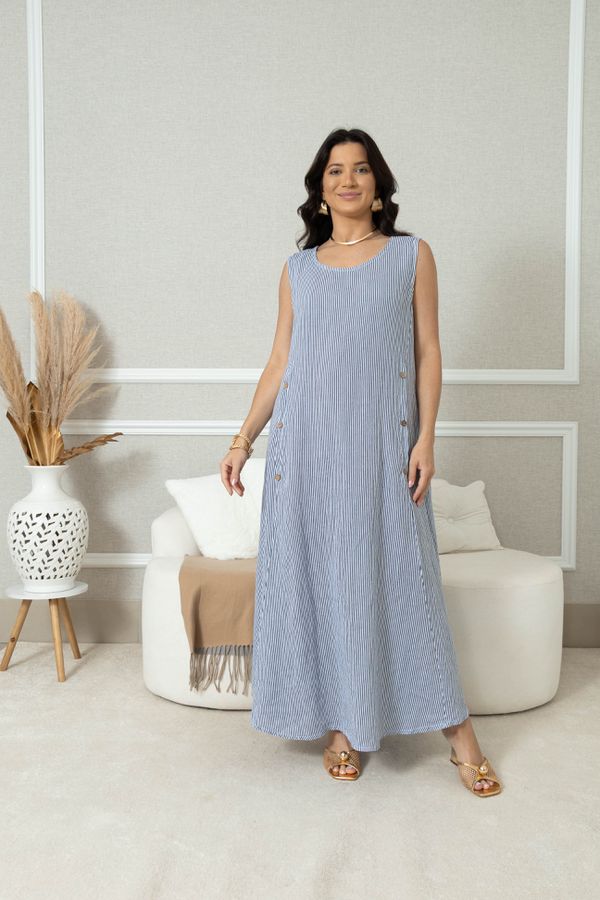 Vestido Leticia Linho BRANCO - Loja Linho Italiano