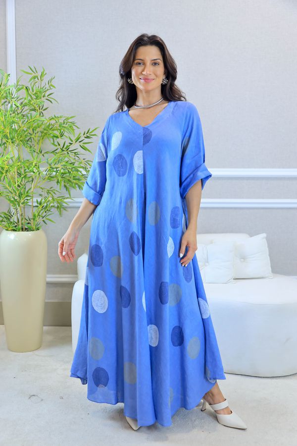 VESTIDO SUELEN JEANS - Loja Linho Italiano