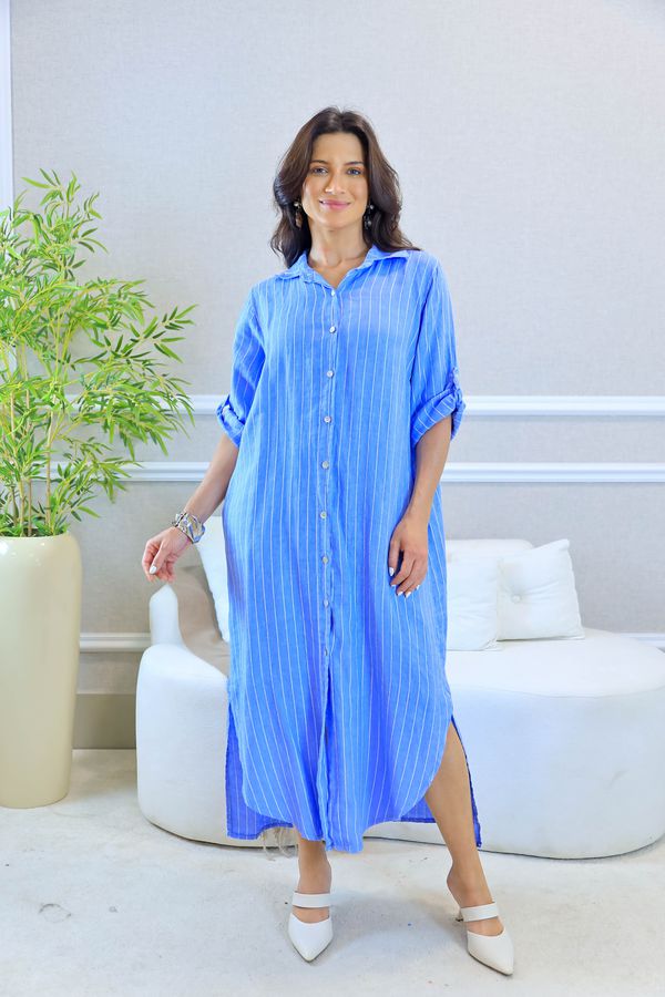 CHEMISE PATRIZIA HORTENCIA - Loja Linho Italiano