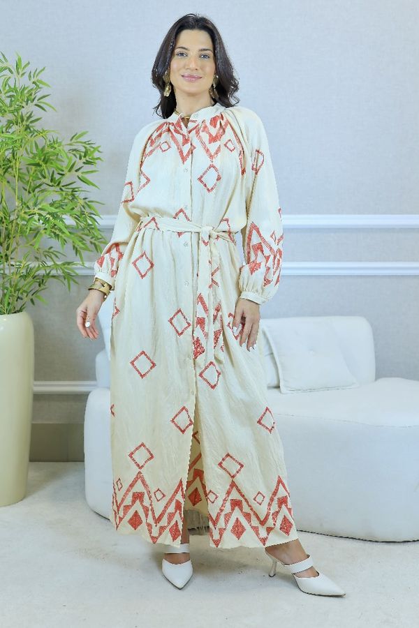 CHEMISE GEORGIA BEGE - Loja Linho Italiano