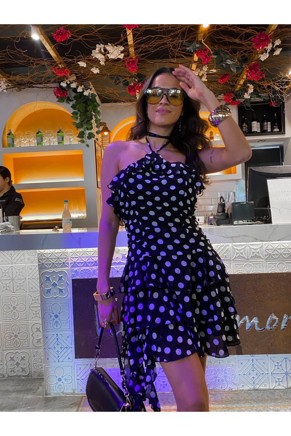 Vestido Poá Gina