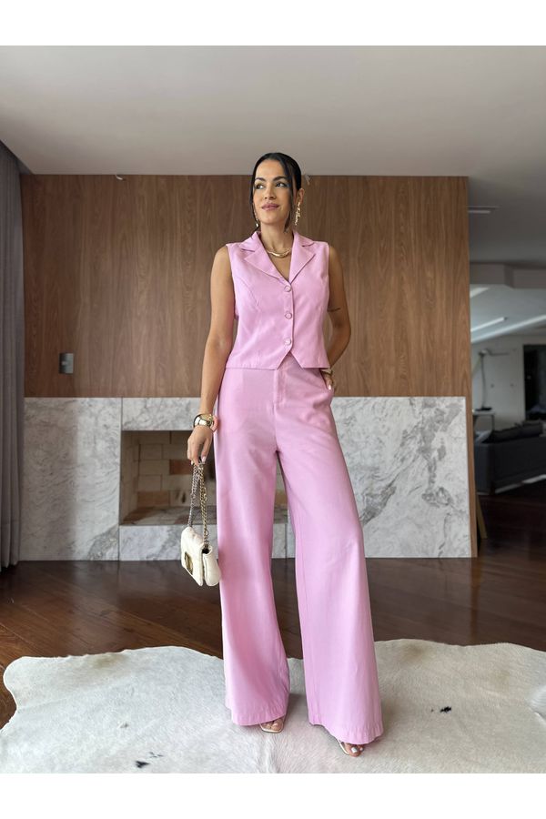 Calça Rosa Vivian