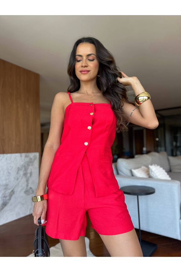 Conjunto Vermelho Karen