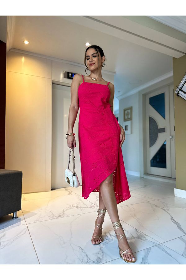 Vestido Midi Pink Bety