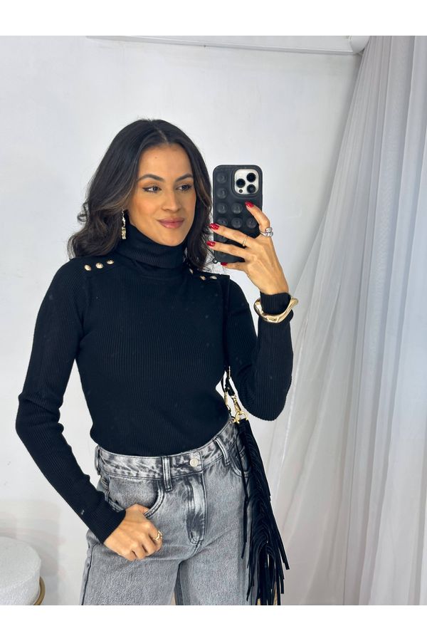 Blusa em modal Preto Kely