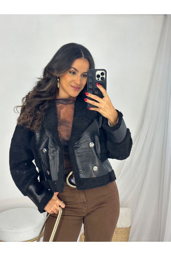 Jaqueta Trend Preta