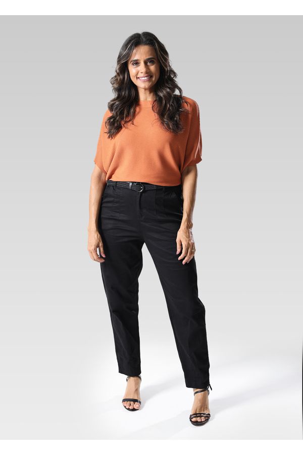 Calça Feminina De Sarja Preto - 0005 / 210 - LOJA TRAJE MANIA