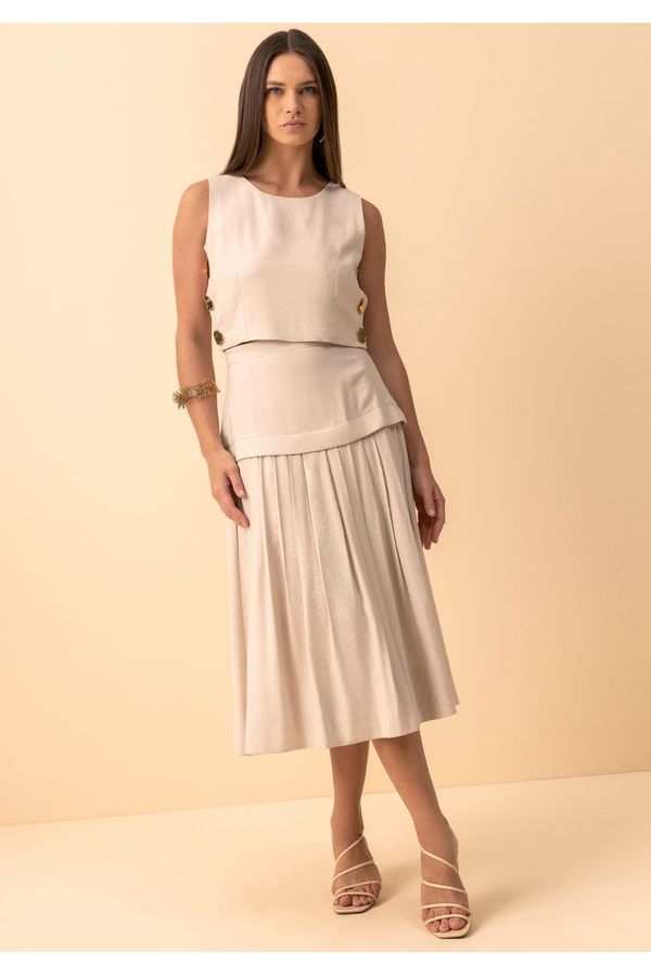 blusa BEGE - LOJA TRAJE MANIA