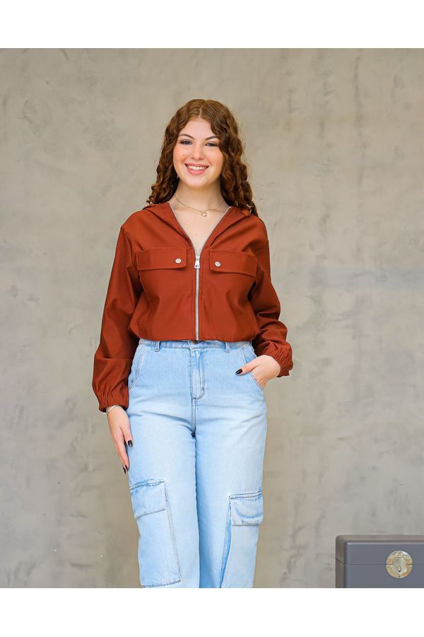 jaqueta manuela TERRACOTA - LOJA TRAJE MANIA