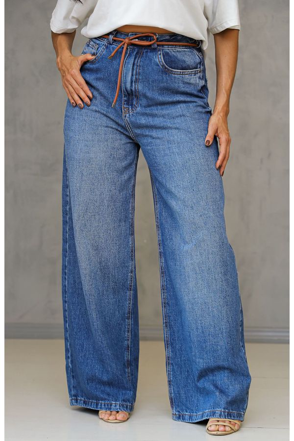 calça jumbo JEANS - LOJA TRAJE MANIA