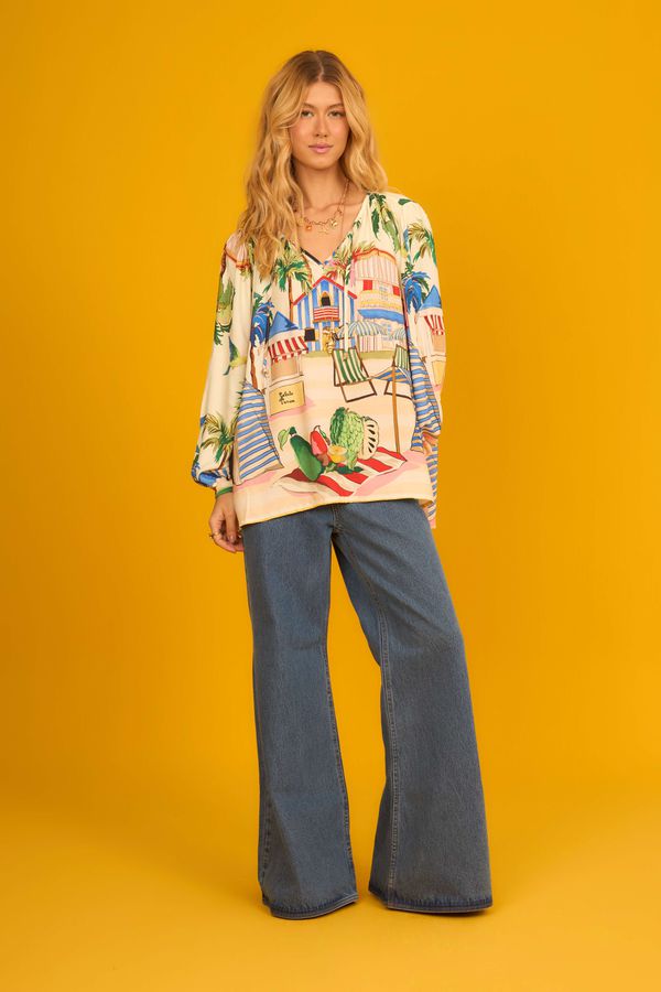 Blusa Lary - Versos Denim