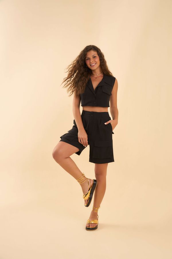 Colete Vanusa - Versos Denim