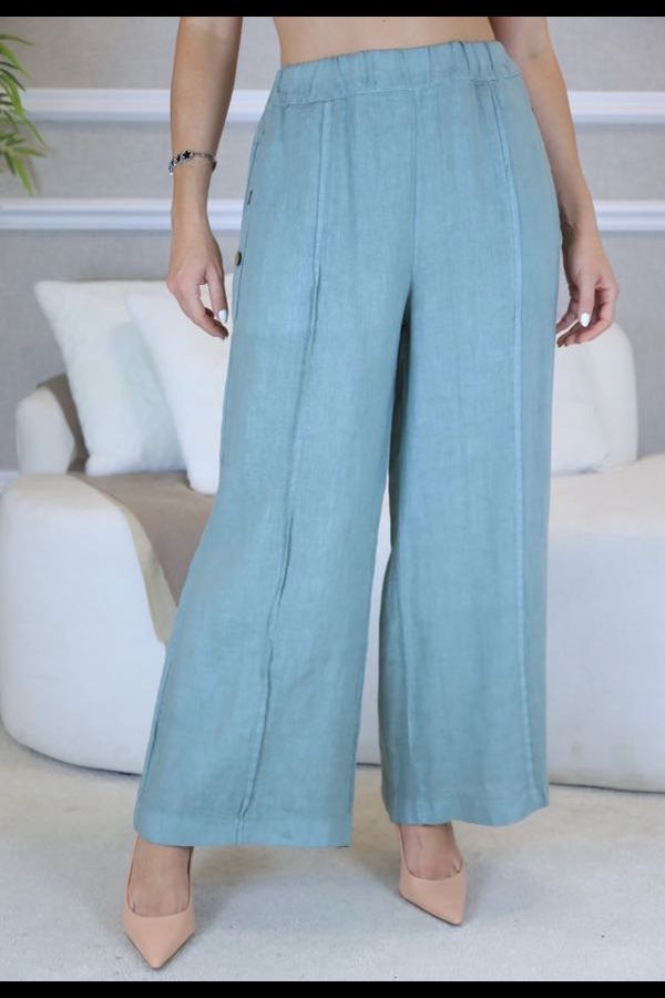 CALÇA JULIANA MENTA - Loja Linho Italiano