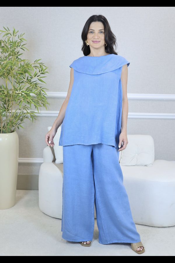 CONJUNTO DAFNE JEANS - Loja Linho Italiano