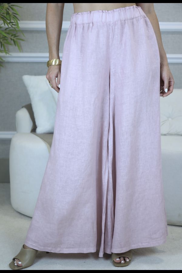 CALÇA MARITA ROSE - Loja Linho Italiano