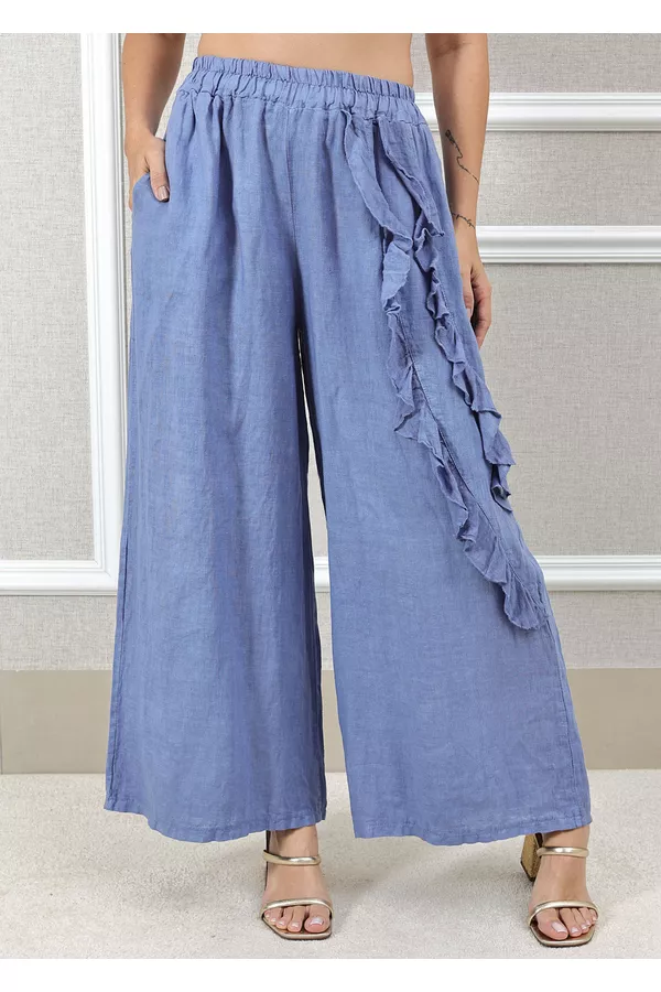 CALÇA CLARICE JEANS - Loja Linho Italiano