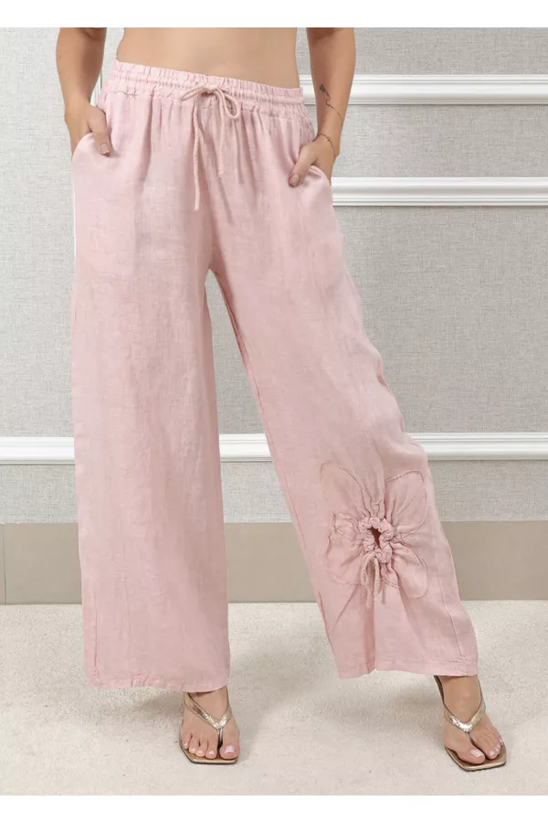 CALÇA ISABEL ROSE - Loja Linho Italiano