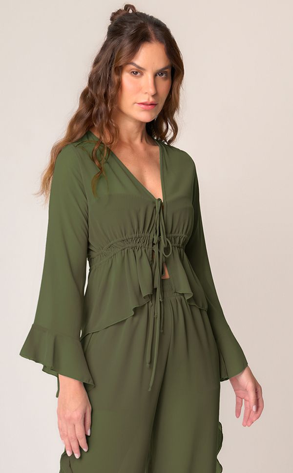 Blusa Colissê Verde Forest
