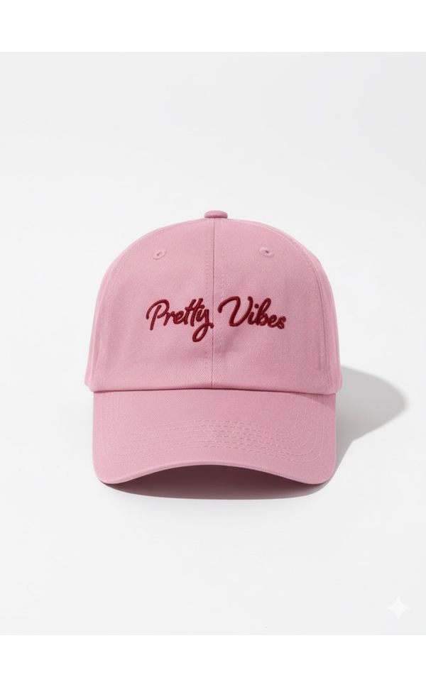 Boné Pretty Vibes Rosa