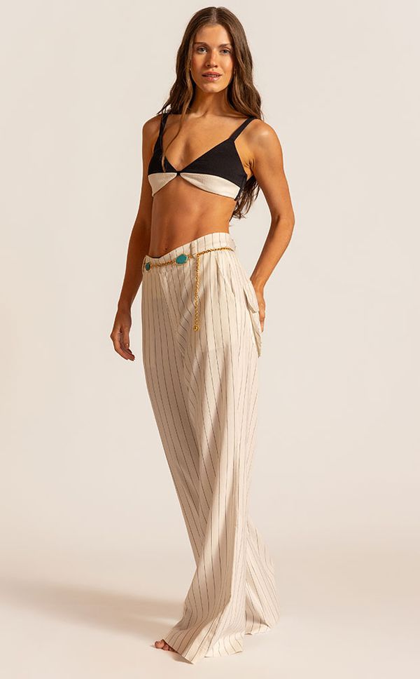 Calça Olivia Risca de Giz