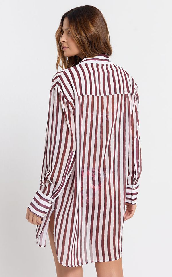 Chemise Listras Florença