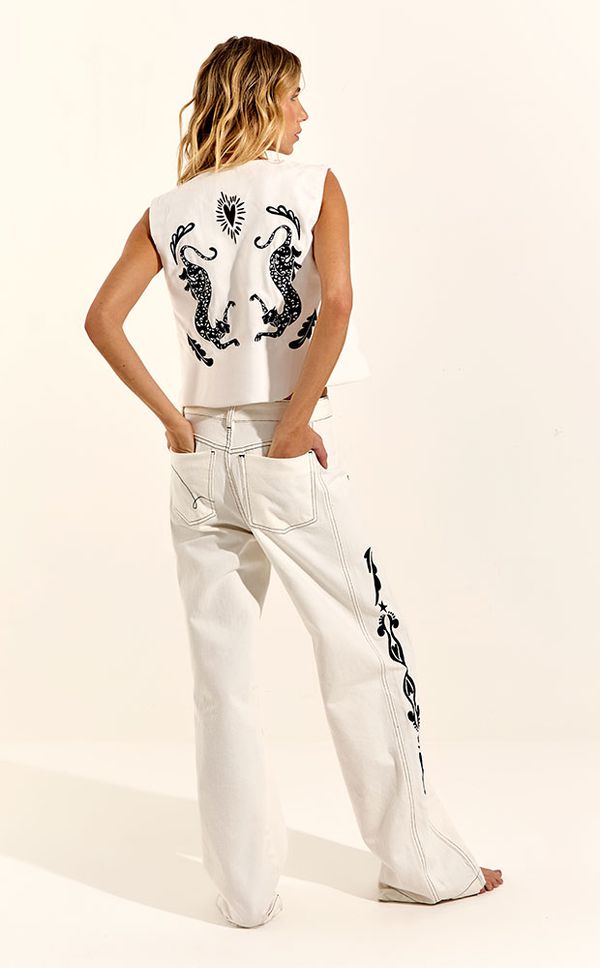 Colete Dakota Off White