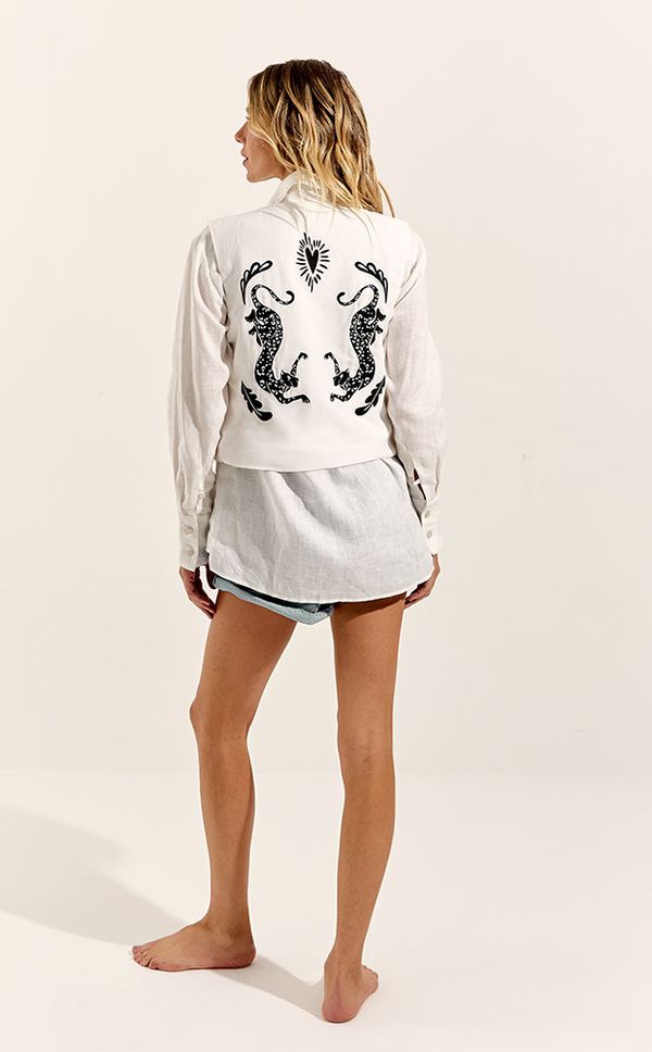 Colete Dakota Off White