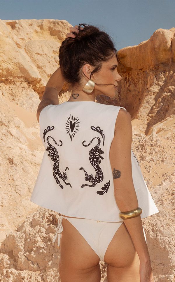 Calcinha Slim Off White