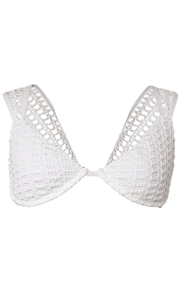 Top Ombré Bardot Off White