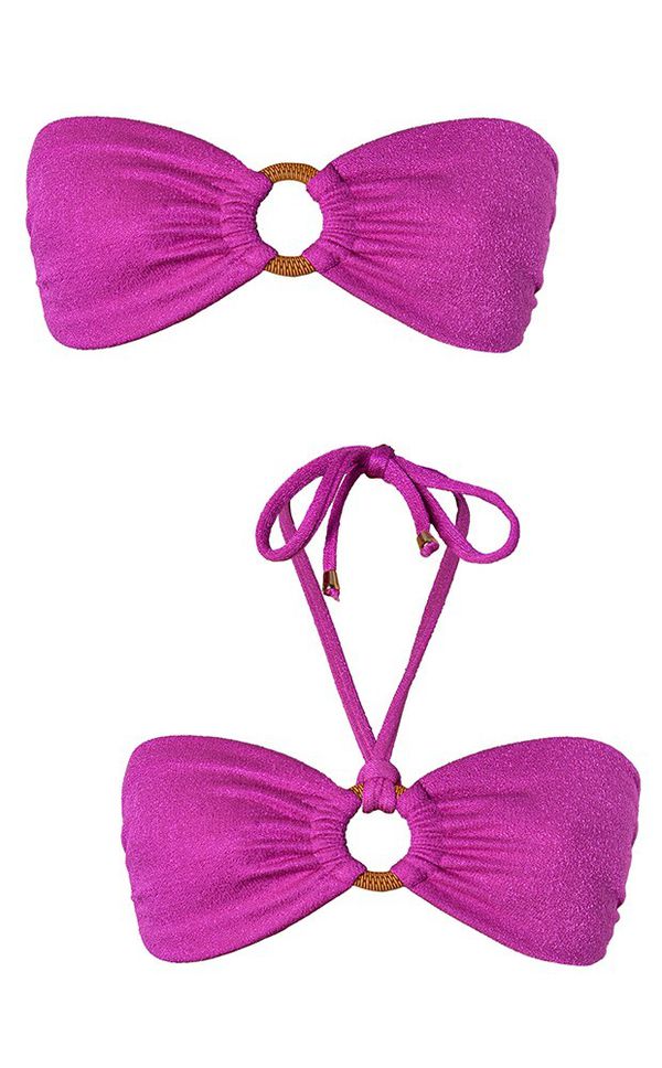 Top Tqc Argola Rosa Gloss