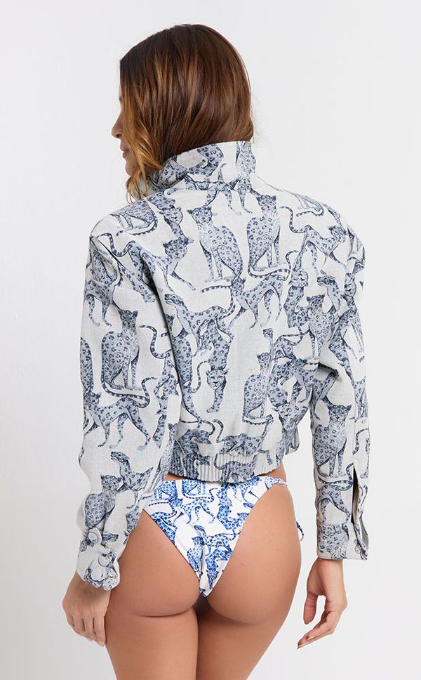 Jaqueta Jacquard Cléo