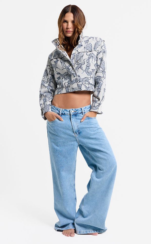 Jaqueta Jacquard Cléo