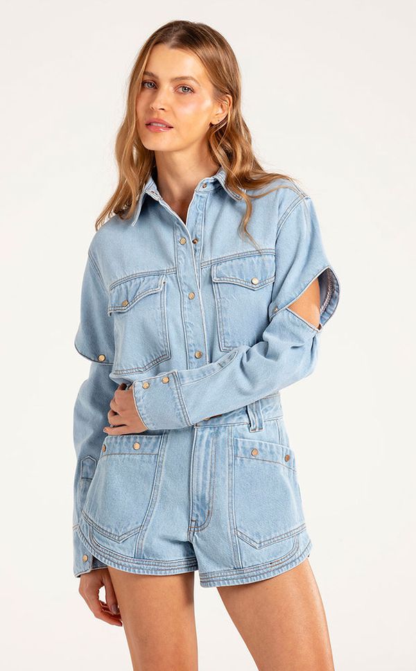 Camisa Jeans Versatile Gelato