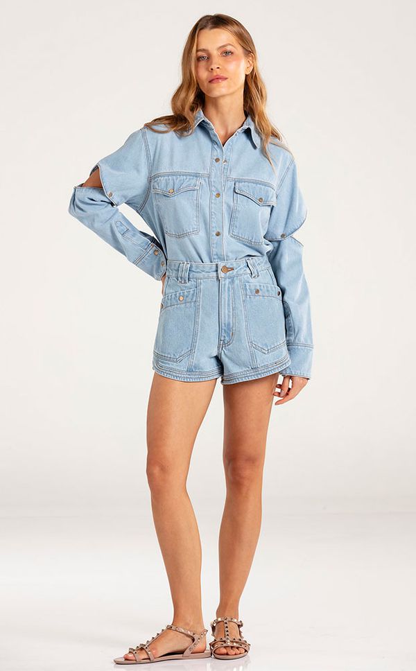 Camisa Jeans Versatile Gelato