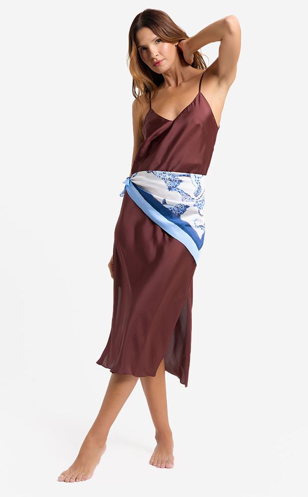 Vestido Slip Cacau