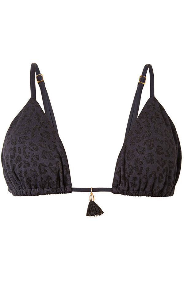 Top Cortininha Noir Preto