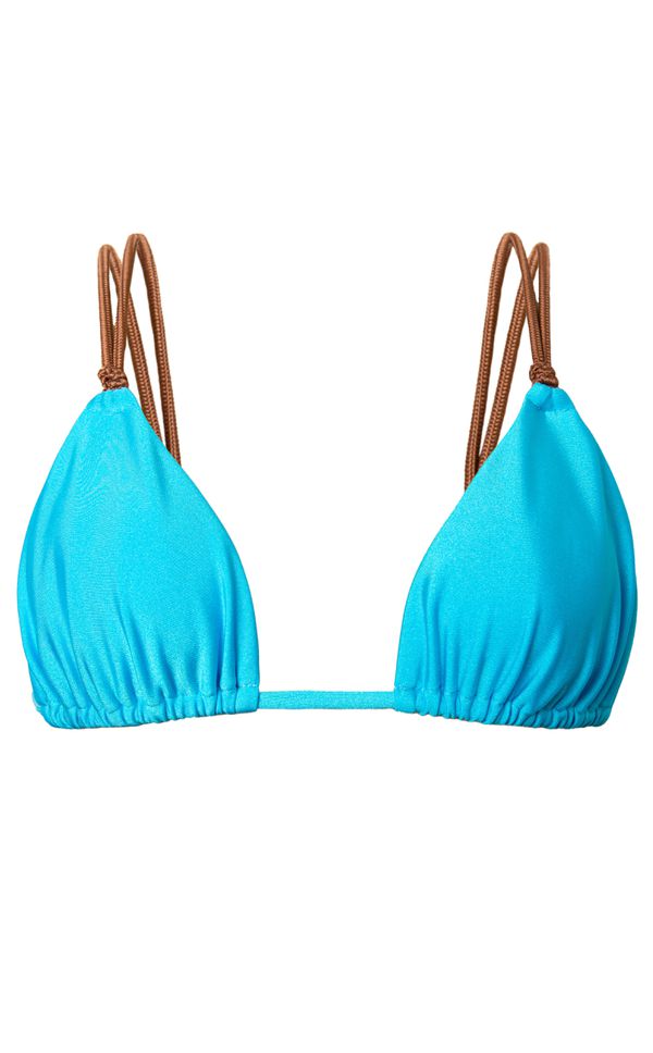 Top Cortininha String Azure