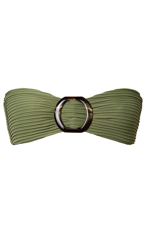 Top Maxi Argola Rib Verde Forest