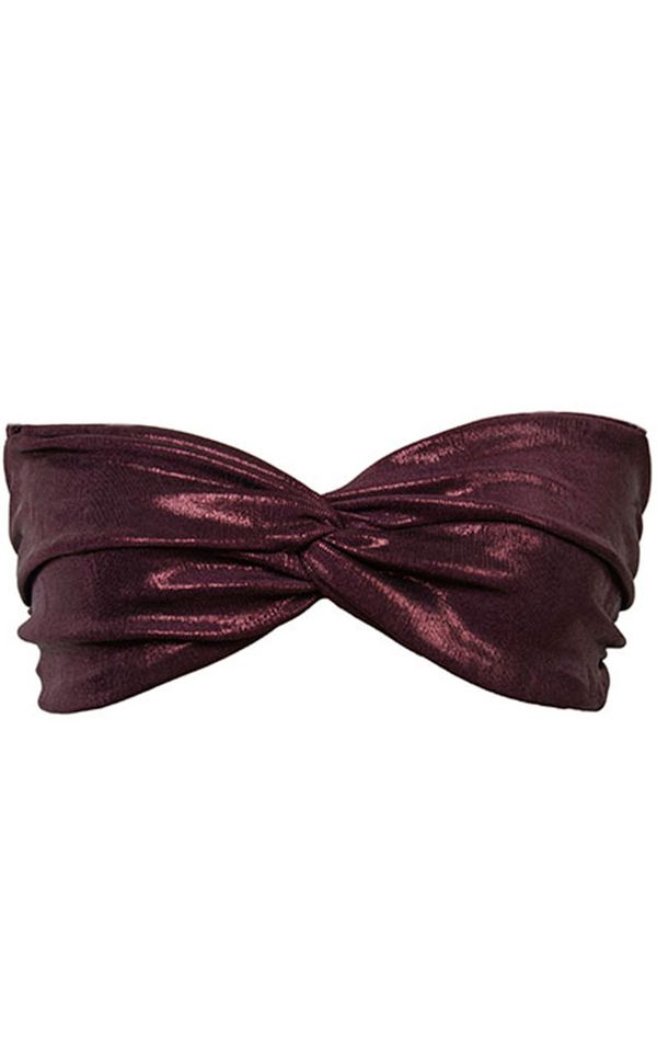 Top Twist Lamê Wine