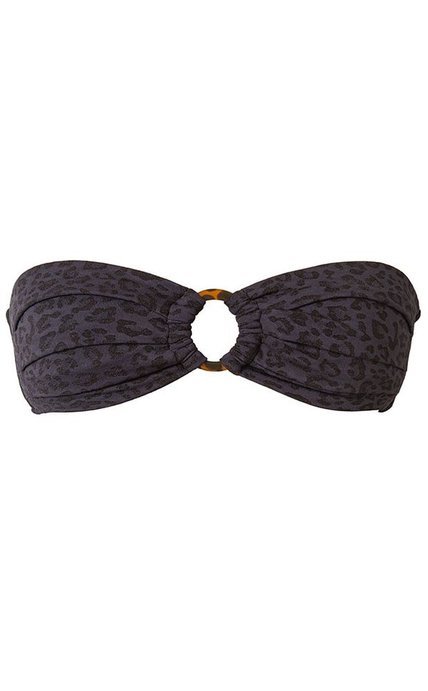 Top Argola Noir Preto
